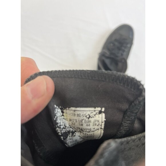 VTG Men’s Black Size 10 Converse High Tops Distressed/Grunge/Retro 🤩 - Picture 10 of 10